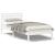 Cadru de pat cu headboard Alb 90 x 210 cm Lemn de brad solid GartenMobel Dekor
