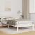Cadru de pat cu headboard Alb 90 x 210 cm Lemn de brad solid GartenMobel Dekor