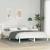 Cadru de pat cu headboard Alb 160 x 210 cm Lemn de brad solid GartenMobel Dekor