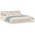 Cadru de pat cu headboard Maro 200 x 210 cm Lemn de brad solid GartenMobel Dekor