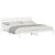 Cadru de pat cu headboard Alb 200 x 210 cm Lemn de brad solid GartenMobel Dekor
