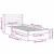 Cadru de pat cu headboard Maro 80 x 220 cm Lemn de brad solid GartenMobel Dekor