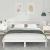 Cadru de pat cu headboard Alb 160 x 220 cm Lemn de brad solid GartenMobel Dekor