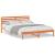 Cadru de pat Maro ceruit 160 x 220 cm Lemn de brad solid GartenMobel Dekor