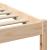 Cadru de pat cu headboard Maro 200 x 220 cm Lemn de brad solid GartenMobel Dekor