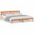 Cadru de pat Maro ceruit 200 x 220 cm Lemn de brad solid GartenMobel Dekor