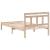 Cadru de pat Maro 75 x 190 cm Lemn masiv de pin GartenMobel Dekor