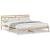 Cadru de pat cu headboard Maro 180 x 200 cm Lemn de brad GartenMobel Dekor
