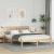 Cadru de pat cu headboard Maro 150 x 200 cm Lemn masiv de pin GartenMobel Dekor