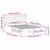 Cadru de pat cu headboard Maro 140 x 190 cm Lemn masiv de pin GartenMobel Dekor