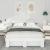 Cadru de pat cu headboard Alb 140 x 200 cm Lemn de brad solid GartenMobel Dekor