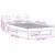Cadru de pat cu headboard Alb 140 x 190 cm Lemn de brad solid GartenMobel Dekor