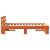 Cadru de pat Maro ceruit 140 x 190 cm Lemn de brad solid GartenMobel Dekor