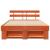Cadru de pat Maro ceruit 135 x 190 cm Lemn de brad solid GartenMobel Dekor