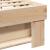 Cadru de pat cu headboard Maro 80 x 200 cm Lemn de brad solid GartenMobel Dekor