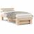 Cadru de pat cu headboard Maro 90 x 190 cm Lemn de brad solid GartenMobel Dekor
