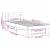 Cadru de pat cu headboard Maro ceruit 75 x 190 cm Lemn de brad GartenMobel Dekor