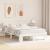 Cadru de pat cu headboard Alb 160 x 200 cm Lemn de brad GartenMobel Dekor