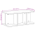 Masă de cafea Maro ceruit 80 x 39.5 x 33.5 cm GartenMobel Dekor
