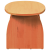 Masă de cafea Maro ceruit 80 x 40 x 35 cm Lemn de brad solid GartenMobel Dekor