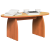 Masă de cafea Maro ceruit 80 x 40 x 35 cm Lemn de brad solid GartenMobel Dekor