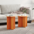 Set de măsuțe de cafea 2 pcs Maro 41.5 x 41.5 x 41 cm GartenMobel Dekor