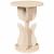 Masă laterală Natural 39.5 x 39.5 x 53.5 cm Lemn de brad solid GartenMobel Dekor