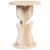 Masă laterală Natural 39.5 x 39.5 x 53.5 cm Lemn de brad solid GartenMobel Dekor