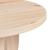 Masă laterală Natural 39.5 x 39.5 x 53.5 cm Lemn de brad solid GartenMobel Dekor