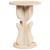 Masă laterală Natural 39.5 x 39.5 x 53.5 cm Lemn de brad solid GartenMobel Dekor