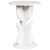 Masă laterală Alb 39.5 x 39.5 x 53.5 cm Lemn de brad solid GartenMobel Dekor