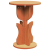 Masă laterală Maro ceruit 39.5 x 39.5 x 53.5 cm GartenMobel Dekor