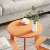 Set de măsuțe de cafea 3 pcs Maro ceruit 47.5 x 47.5 x 27 cm GartenMobel Dekor
