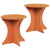 Set de măsuțe de cafea 2 pcs Maro 46 x 46 x 47 cm GartenMobel Dekor