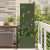 Ghiveci de Grădină cu Panou Decorativ Olivengrønn 50 x 140 cm GartenMobel Dekor