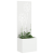 Ghiveci de Grădină cu Panou Decorativ Alb 50 x 140 cm GartenMobel Dekor