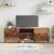 Cabinet TV cu raft Lemn vechi 150 x 30 x 50 cm Lemn compozit GartenMobel Dekor