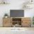 Cabinet TV stejar artizanal 150 x 30 x 50 cm Lemn compozit GartenMobel Dekor