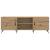 Cabinet TV stejar artizanal 150 x 30 x 50 cm Lemn compozit GartenMobel Dekor