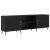 Cabinet TV cu raft Stejar negru 150 x 30 x 50 cm Lemn compozit GartenMobel Dekor
