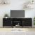 Cabinet TV cu raft Stejar negru 150 x 30 x 50 cm Lemn compozit GartenMobel Dekor