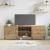 Cabinet TV stejar artizanal 150 x 30 x 50 cm Lemn compozit GartenMobel Dekor