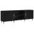 Cabinet TV cu raft Stejar negru 150 x 30 x 50 cm Lemn compozit GartenMobel Dekor
