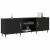 Cabinet TV cu raft Stejar negru 150 x 30 x 50 cm Lemn compozit GartenMobel Dekor