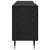 Cabinet TV cu raft Stejar negru 150 x 30 x 50 cm Lemn compozit GartenMobel Dekor