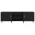 Cabinet TV cu raft Stejar negru 150 x 30 x 50 cm Lemn compozit GartenMobel Dekor