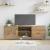 Cabinet TV stejar artizanal 150 x 30 x 50 cm Lemn compozit GartenMobel Dekor