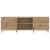 Cabinet TV stejar artizanal 150 x 30 x 50 cm Lemn compozit GartenMobel Dekor
