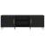 Cabinet TV cu raft Stejar negru 150 x 30 x 50 cm Lemn compozit GartenMobel Dekor