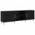 Cabinet TV cu raft Stejar negru 150 x 30 x 50 cm Lemn compozit GartenMobel Dekor